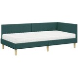  Kutni krevetni okvir s madracem Ostalo 2 kom. Zelena tkanina | shoptok.hr