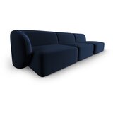 Milo Casa Modra žametna sedežna garnitura levi kot 311 cm Paolo – | Shoptok.si