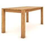  Hrastov stol 160 x 80 cm, prirodan, svilenkasto polumat | shoptok.hr