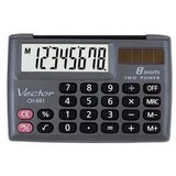 VECTOR KAV CH-861 pocket calculator, 8 digits, 87 x 58 mm, black | shoptok.hr