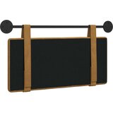  Držeće uzglavlje Zidne Smeđa 90 x 55 x 5 cm Baršun - Smeđa 80 cm bez LED | shoptok.hr