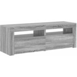 TV ormarić s LED svjetlima boja hrasta sonome 120 x 35 x 40 cm | shoptok.hr