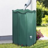 vidaXL Zložljiv zbiralnik za deževnico s pipo 1350 L | Shoptok.si