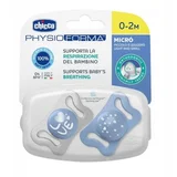 Chicco laža Micro,silikon,0-2m,plava,2kom
