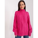 Wool Fashion Italia Sweater-AT-SW-2355-2.30X-Fuchsia | shoptok.hr