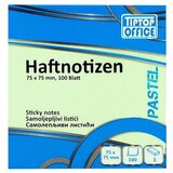  POSTIT TTO 75X75mm ,100l,pastel zelena,TTO 405014 Cijene