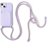 INORCO Zaščitna torbica za iPhone 14 Case Tekoči silikonski ovitek za telefon proti padcu z režo za kartice, trak, (22036012) Cene