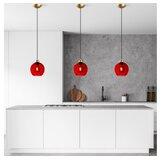 Opviq Luster Benek-20-14311, 20x20x120, IP20, Zlatno-crvene boje | Eponuda.ba