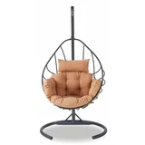 Floriane Garden Narančasto-siva viseća vrtna stolica Anka -