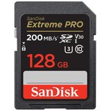 Sandisk SDXC 128GB Extreme Pro 200MB/s V30 UHS-I Class10 U3 V30 SDSDXXD-128G-GN4IN | Eponuda.ba