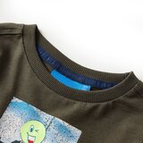  Dječja majica dugih rukava kaki 116 | shoptok.hr