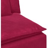  Modularni kauč s jastucima, vinsko crvena 100 cm | Shoptok.si