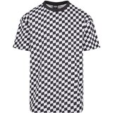 Urban Classics Men's T-shirt Oversized Check black/white | shoptok.hr