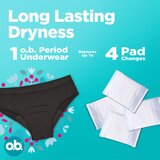 o.b. Teens menstrualne hlačke 152-164 1 kos | Shoptok.si