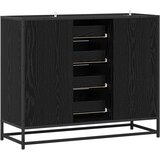  Kreveta Crni hrast 92 x 35 x 76 cm Konstruirano drvo | shoptok.hr