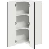  Zidni kuhinjski ormarić Crna 57 x 57 x 100 cm Konstruirano drvo | shoptok.hr