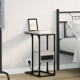  Noćni ormar s ladicama Sivi hrast sonoma 41.5 x 26 x 60.5 cm | shoptok.hr