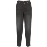 Jeans straight ALYS Črna