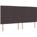  Naslon za glavu Linije dizajna Tamnosmeđi 200 cm Tkanina | shoptok.hr