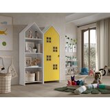 Vipack Rumena/bela odprta otroška garderobna omara 115x171,5 cm CASAMI BRUGES – | Shoptok.si