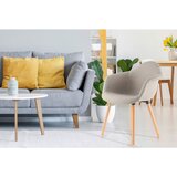 Kayoom SET NASLANJAČEV, kovina, tekstil bež | Shoptok.si