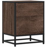  Noćni ormarić boja smeđeg hrasta 40x31x50 cm konstruirano drvo | shoptok.hr