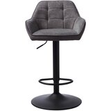 Unique Furniture Temno siv barski stol z nastavljivo višino Nolan – | Shoptok.si