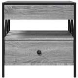  Stolić s beskonačnim LED svjetlima boja hrasta 50x50x51 cm | Eponuda.ba