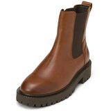 Marc O'Polo Chelsea škornji 'Phia' rjava / temno rjava | Shoptok.si