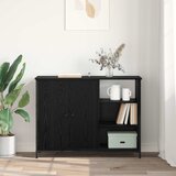  Kreveta Crni hrast 100 x 33 x 75 cm Konstruirano drvo | shoptok.hr