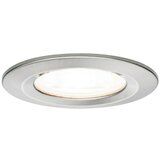 PAULMANN Ugradbena LED svjetiljka Nova (6,5 W, Brušeno željezo, Topla bijela, 1 Kom., Ugradbena dubina: 75 mm) Cijene