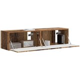 TV zidni ormar Zidne 2 pcs Staro drvo 60 x 31 x 29,5 cm | shoptok.hr