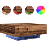  Kava Stol Stari drvo i plava 80 x 80 x 31 cm Konstruirano drvo | Eponuda.ba