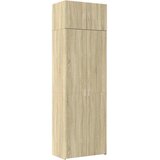 Ormarić za pohranu boja hrasta sonome 70 x 42,5 x 225 cm drveni | shoptok.hr