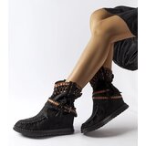 Gemre Black wedge ankle boots Beausoleil | Shoptok.si