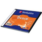 Verbatim DVD-R, 4,7 GB,16X,MATT SILVER SLIM CASE Cijene
