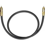 Cinch Audio Priključni kabel [1x Muški cinch konektor - 1x Muški cinch konektor] 7 m Antracitna boja pozlaćeni kontakti