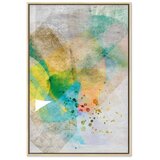  Slika - Butterfly and Dreams (1 Part) Vertical 80x120 U prirodnom drvenom okviru | shoptok.hr
