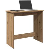 vidaXL Pisalna miza artisan hrast 80x40x75 cm inženirski les | Shoptok.si