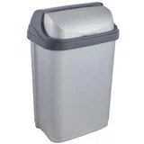 Kovčki in škatle za shranjevanje Poubelle de cuisine Rasmus 10 litres argentée Srebrna