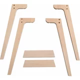 Oliver Furniture® dodatne noge za pisaći stol oak