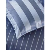 Curt Bauer posteljnina belluno 200/200 cm damast temno modra | Shoptok.si