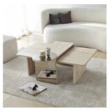 Hanah home Set stolova za kafu Luna Travertine (2 dela) | Eponuda.com