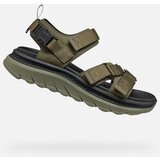 Geox Khaki men's sandals Spherica Actif X S - Men's Cene