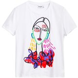 Desigual Majice s kratkimi rokavi MISURI Bela | Shoptok.si