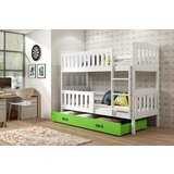 BestBed POGRAD KUBUS 200X90 S PREDALOM (VE BARV) - BELA-Zelena Cene