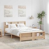  Krevetna konstrukcija Smeđa 150 x 200 cm Konstruirano drvo | shoptok.hr