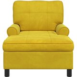  Ležaljka s jastukom Žuta 91 x 157 x 91 cm Baršun | Eponuda.com