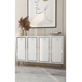 Hanah home komoda wolly KM120 white silver Cene