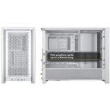 Corsair Kucište FRAME 4000D Mid-Tower, ATX, Kaljeno staklo, Bez napajanja, Belo | ePonuda.com
